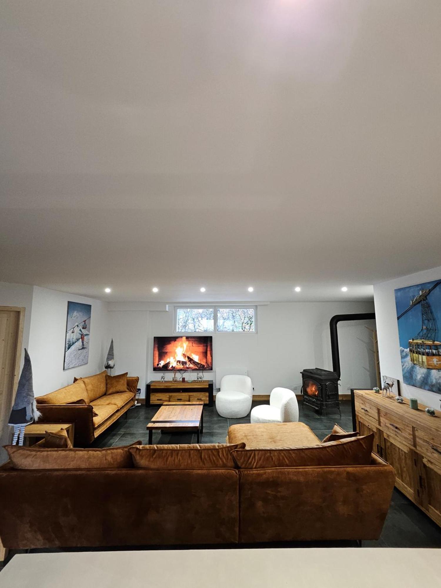 Les Fees Mer : Appart 150 M² Hypercentre Calme 10P Chamonix Ngoại thất bức ảnh