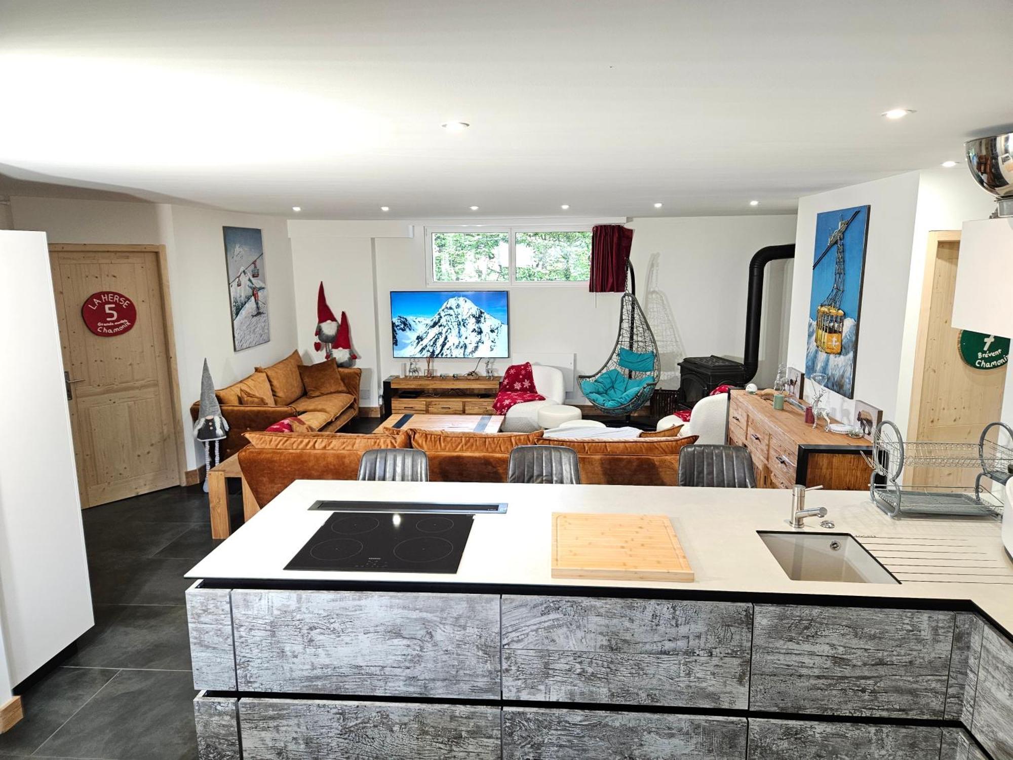 Les Fees Mer : Appart 150 M² Hypercentre Calme 10P Chamonix Ngoại thất bức ảnh